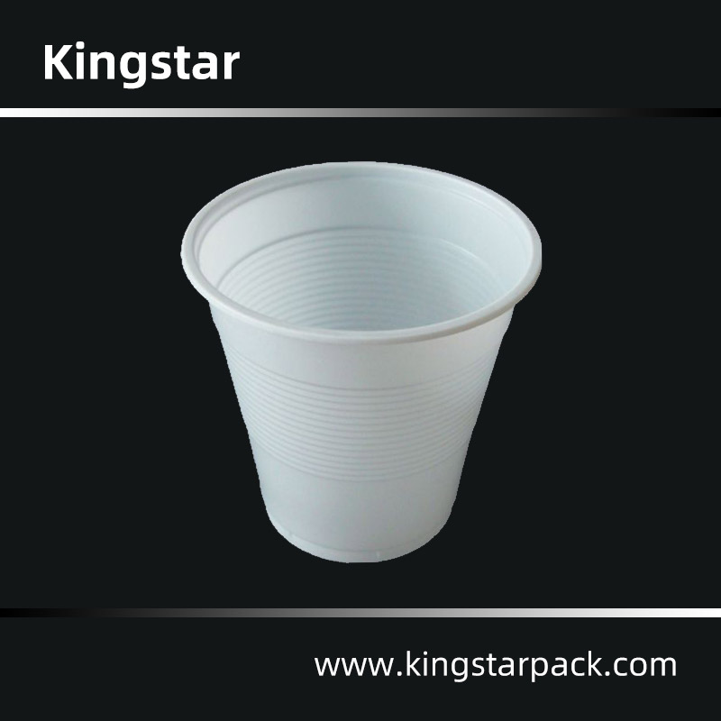 250ml White disposable plastic cup